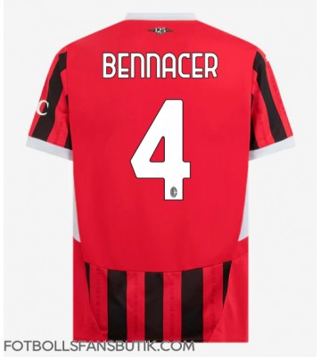 AC Milan Ismael Bennacer #4 Replika Hemmatröja 2024-25 Kortärmad